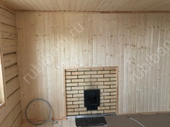 Баня 4×3 с террасой, 20 м²