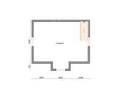 Баня из бруса 6×6 (Б-51), 63 м²