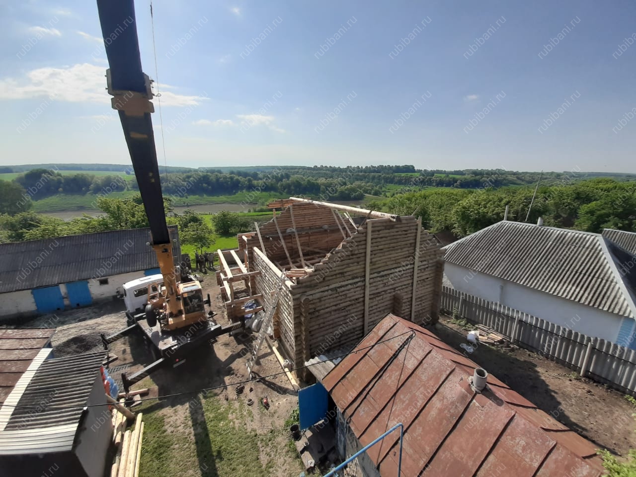 Дом-баня 8 на 8 сруб в чашу — фото 25 Дом-баня 8 на 8 сруб в чашу — фото 25