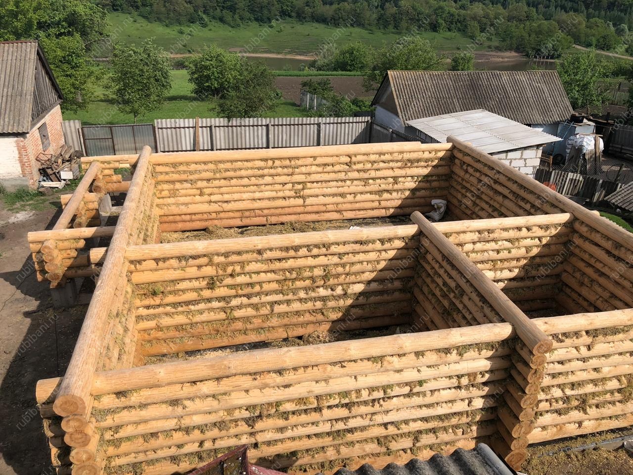 Дом-баня 8 на 8 сруб в чашу — фото 17 Дом-баня 8 на 8 сруб в чашу — фото 17