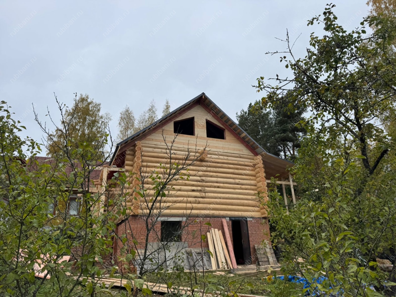 Дом, сруб в чашу под усадку — фото 2 Дом, сруб в чашу под усадку — фото 2