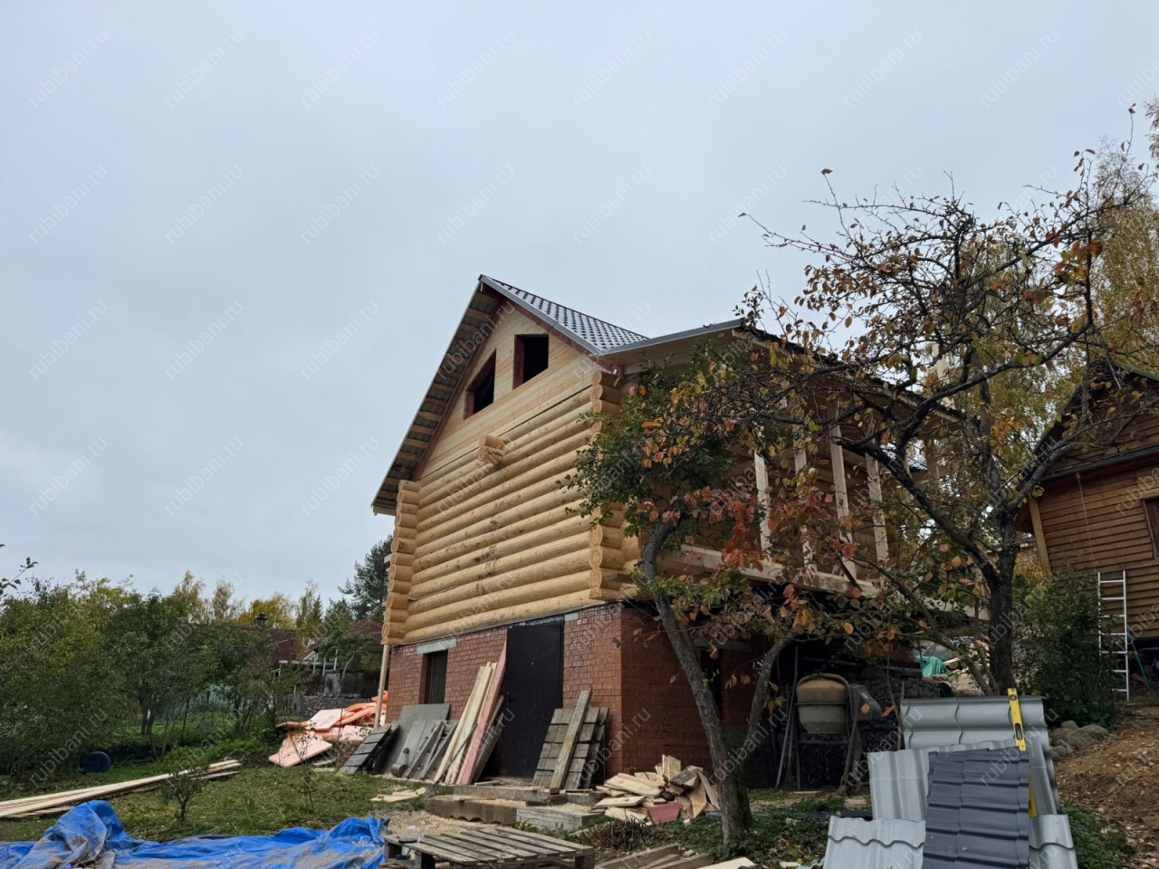 Дом, сруб в чашу под усадку — фото 6 Дом, сруб в чашу под усадку — фото 6