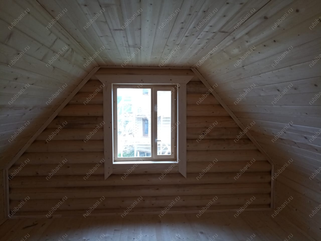 Баня из оцилиндрованного бревна — фото 12 Баня из оцилиндрованного бревна — фото 12