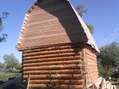 Дом 4×6 м в лапу, 24 м²