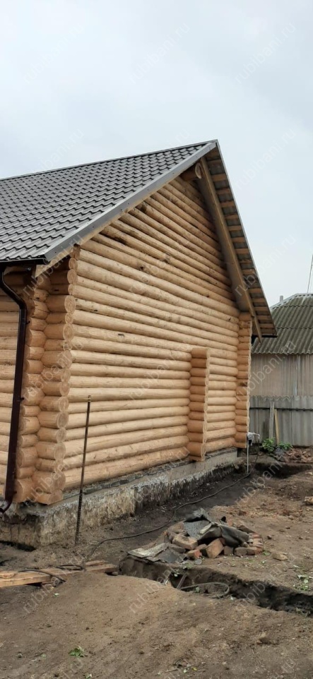 Дом-баня 8 на 8 сруб в чашу — фото 39 Дом-баня 8 на 8 сруб в чашу — фото 39