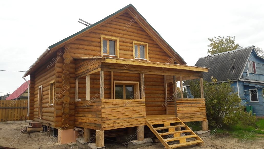 Дом, сруб в чашу — фото 1 Дом, сруб в чашу — фото 1