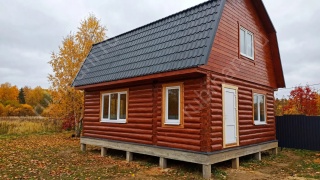 Баня 6×8, 60 м²