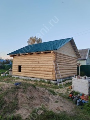 Баня 5 на 6 с комнатой отдыха 30 м²