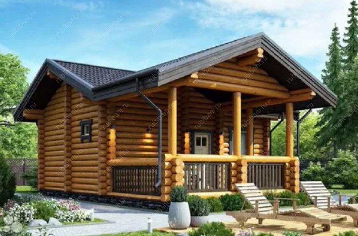 Купить баню под ключ из бревна — фото 2 Купить баню под ключ из бревна — фото 2